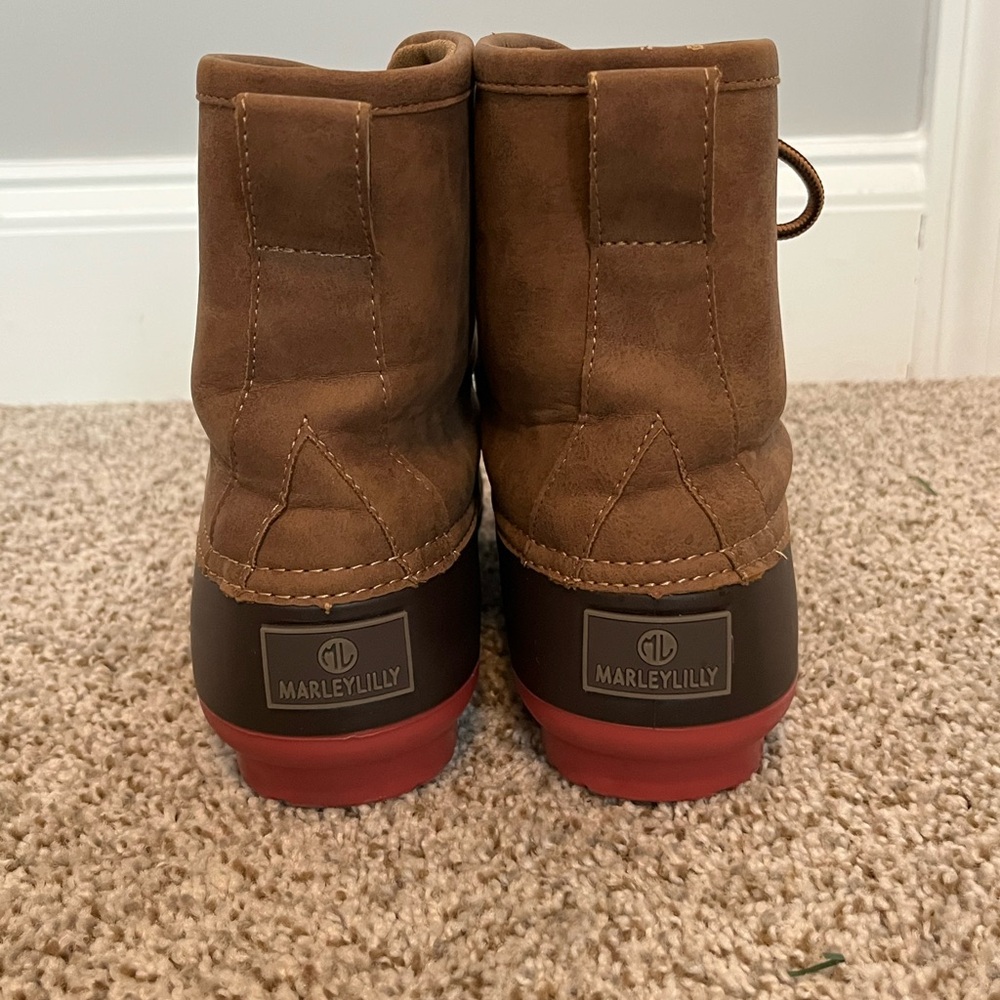 Women’s Marleylilly Monogrammed Duck Boots - Picture 5 of 13